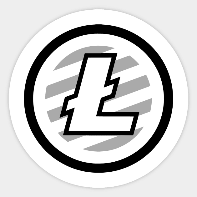 Litecoin Logo Sticker by AustralianMate